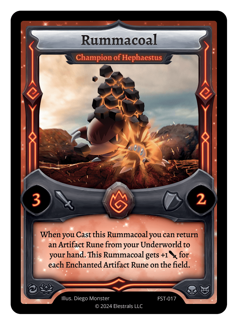 Rummacoal - Champion of Hephaestus - FST-017